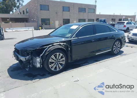 2022 Audi A8 L 55 Tfsi Quattro Tiptronic из США, поврежденный, VIN WAULDAF83NN010176